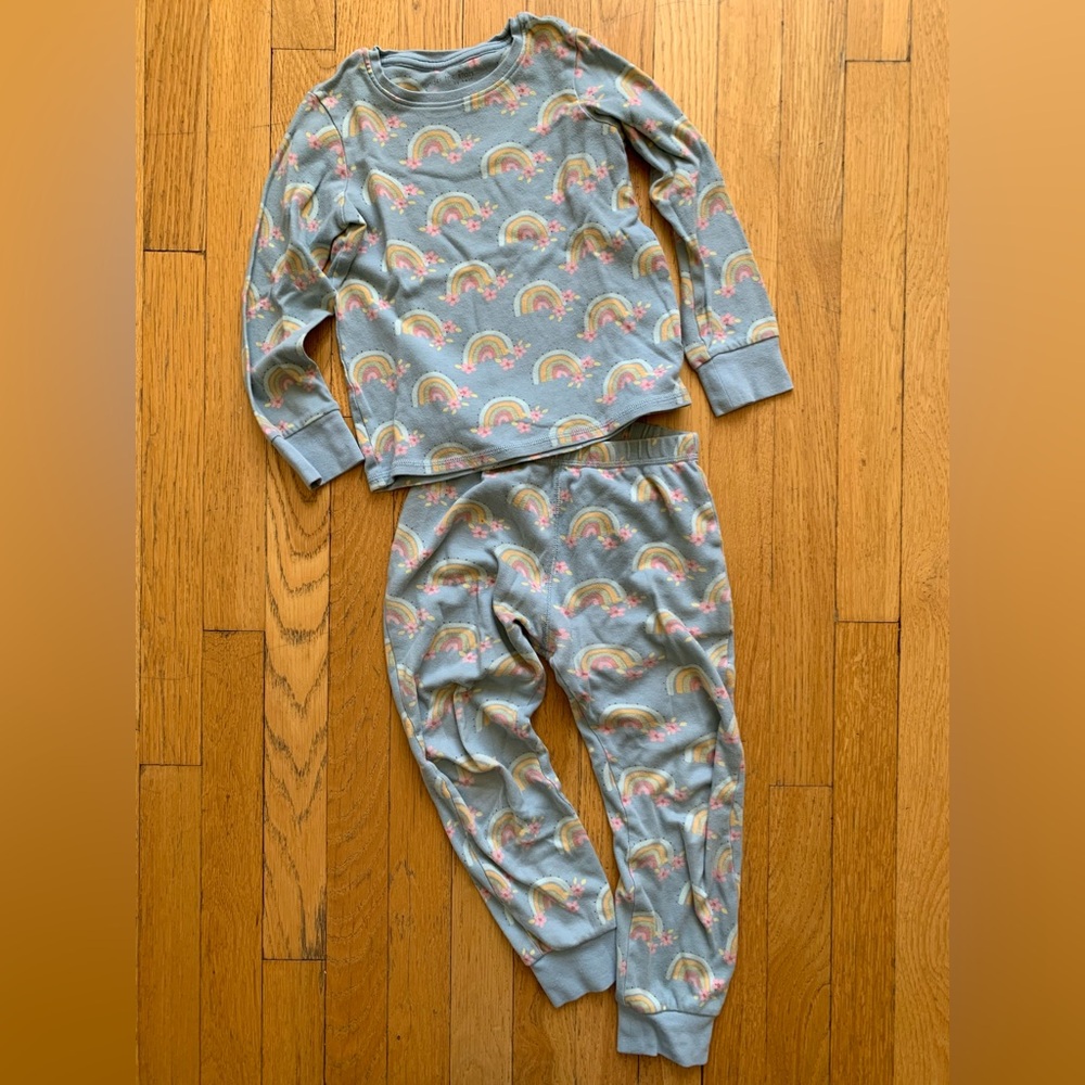 Beautiful Next Rainbow Pajama Size 5-6yrs